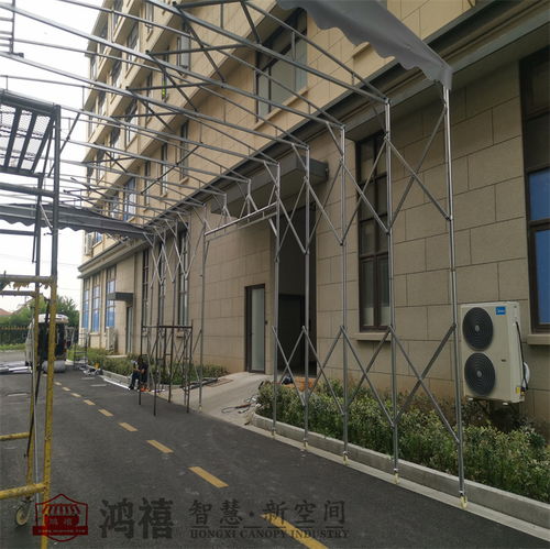 金東移動蓬房 伸縮式臨時堆貨防雨推拉帳篷的實用優勢